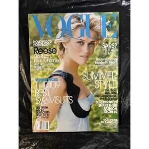 Vogue Magazine June 2003 Reese Witherspoon Cover No Label